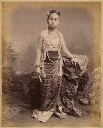 Joven birmana, c.1875